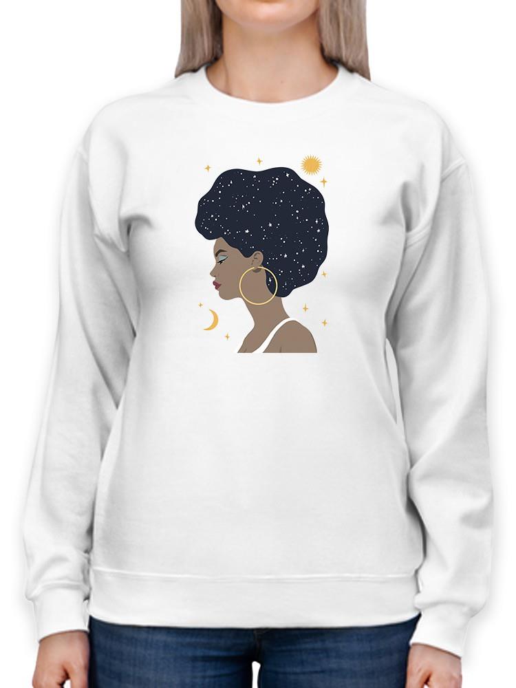 Heavenly Hair Collection B. Sweatshirt -Annie Warren Designs