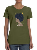 Heavenly Hair Collection B T-shirt -Annie Warren Designs
