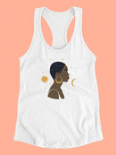 Heavenly Hair Collection C. Racerback Tank -Annie Warren Designs