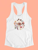 Fungi Field Trip C. Racerback Tank -Annie Warren Designs