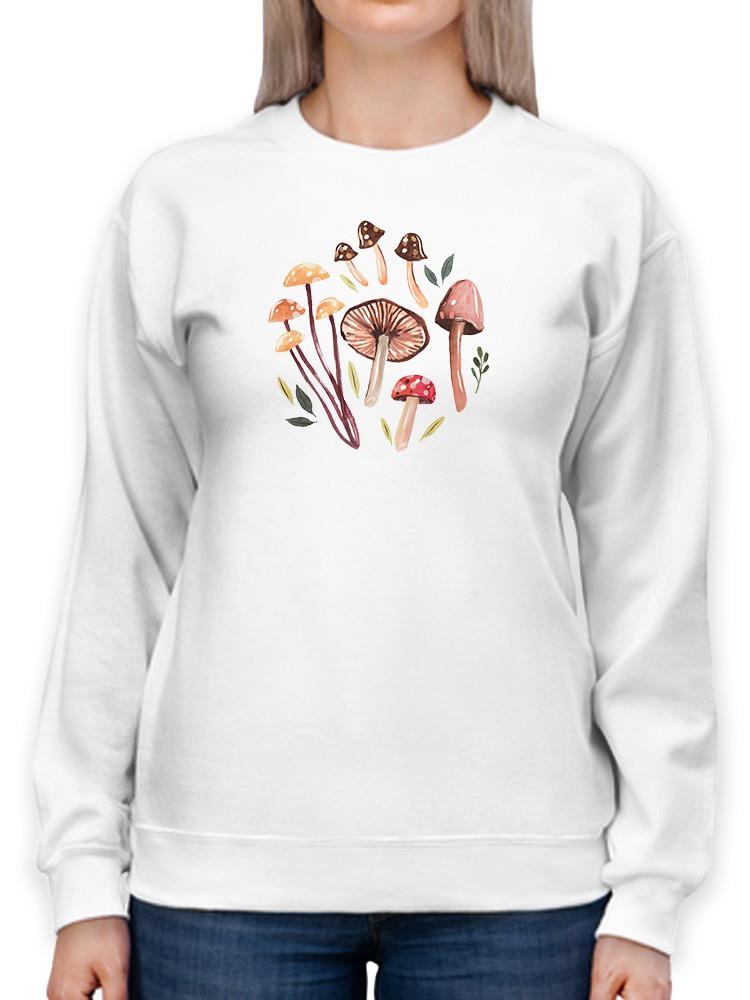 Fungi Field Trip C. Sweatshirt -Annie Warren Designs