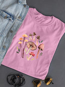 Fungi Field Trip Collection C T-shirt -Annie Warren Designs