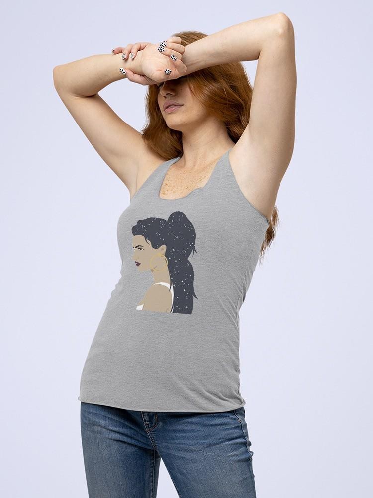 Heavenly Hair Iii. T-shirt -Annie Warren Designs