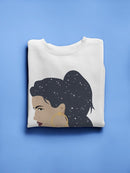Heavenly Hair Iii. Sweatshirt -Annie Warren Designs