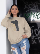 Heavenly Hair Iii. Sweatshirt -Annie Warren Designs