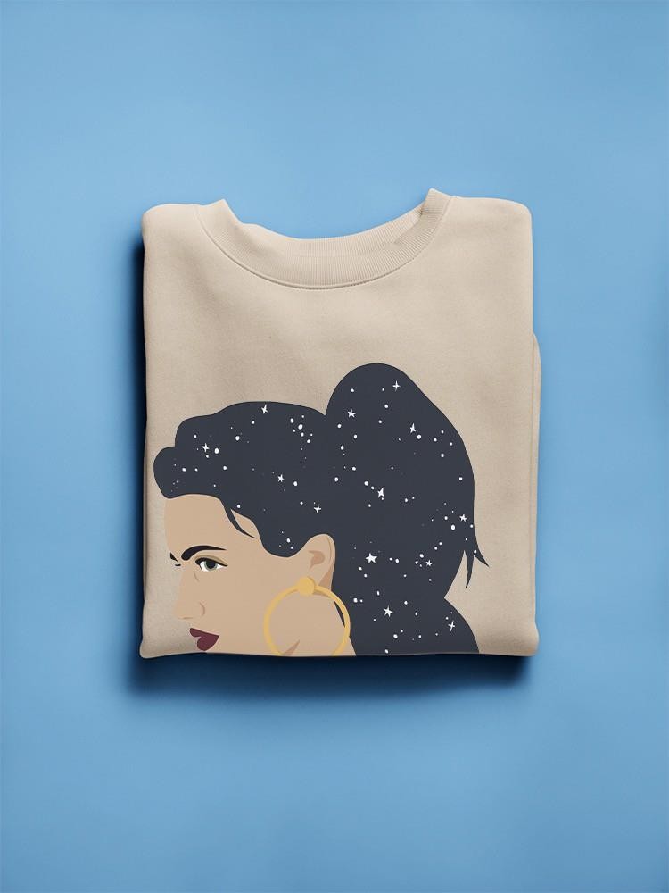Heavenly Hair Iii. Sweatshirt -Annie Warren Designs