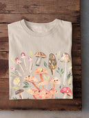 Fungi Field Trip I. T-shirt -Annie Warren Designs