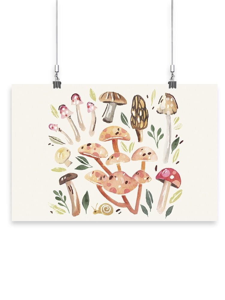 Fungi Field Trip. I Wall Art -Annie Warren Designs