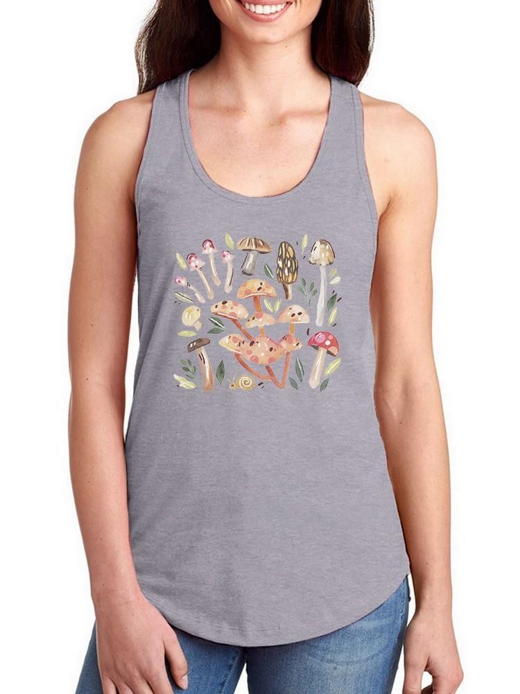 Fungi Field Trip I. T-shirt -Annie Warren Designs