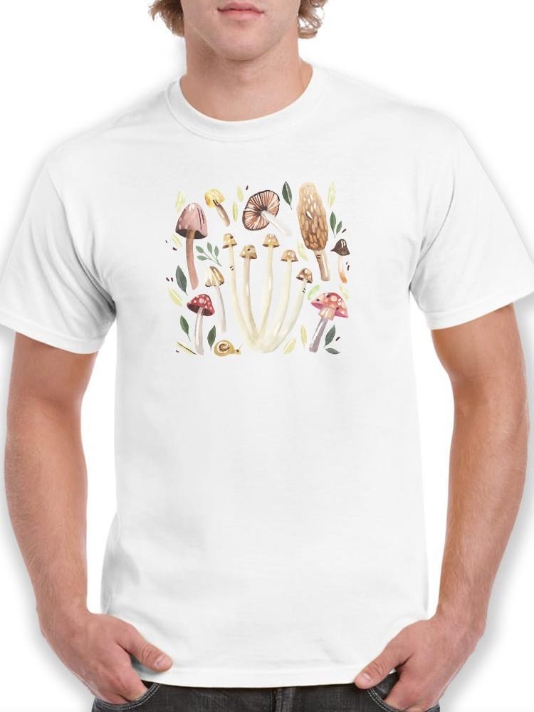 Fungi Field Trip Ii. T-shirt -Annie Warren Designs