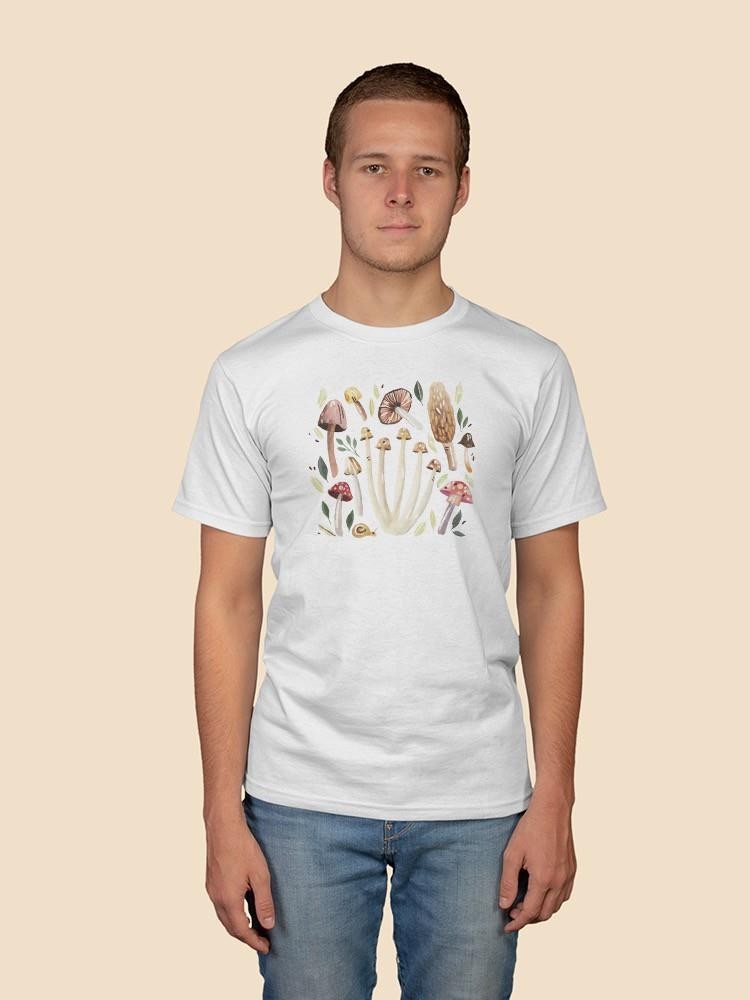 Fungi Field Trip Ii. T-shirt -Annie Warren Designs