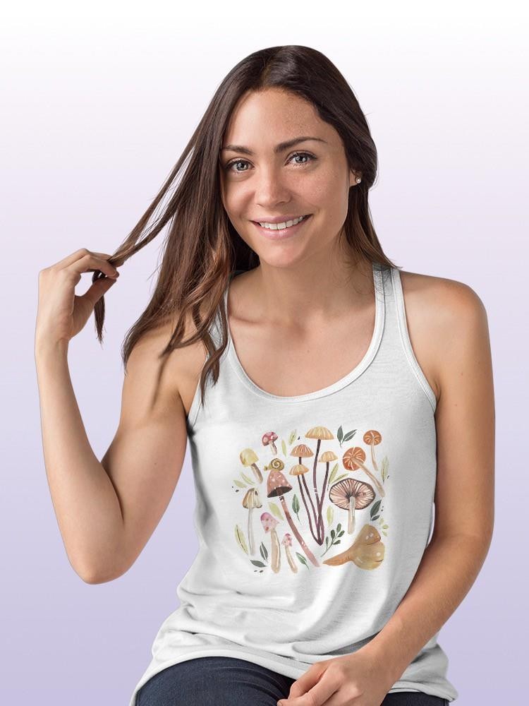 Fungi Field Trip Iii. T-shirt -Annie Warren Designs