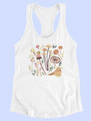 Fungi Field Trip Iii. T-shirt -Annie Warren Designs