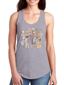 Fungi Field Trip Iii. T-shirt -Annie Warren Designs