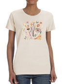 Fungi Field Trip Iii. T-shirt -Annie Warren Designs