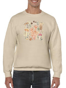 Fungi Field Trip Iv. Sweatshirt -Annie Warren Designs
