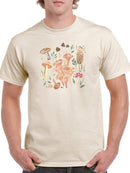 Fungi Field Trip Iv. T-shirt -Annie Warren Designs