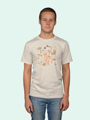Fungi Field Trip Iv. T-shirt -Annie Warren Designs