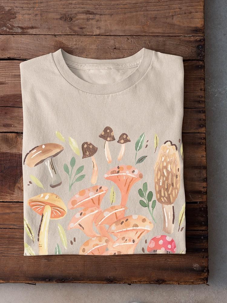 Fungi Field Trip Iv. T-shirt -Annie Warren Designs