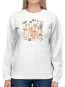 Fungi Field Trip Iv. Sweatshirt -Annie Warren Designs