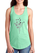 Garden Cluster A Racerback Tank -Annie Warren Designs