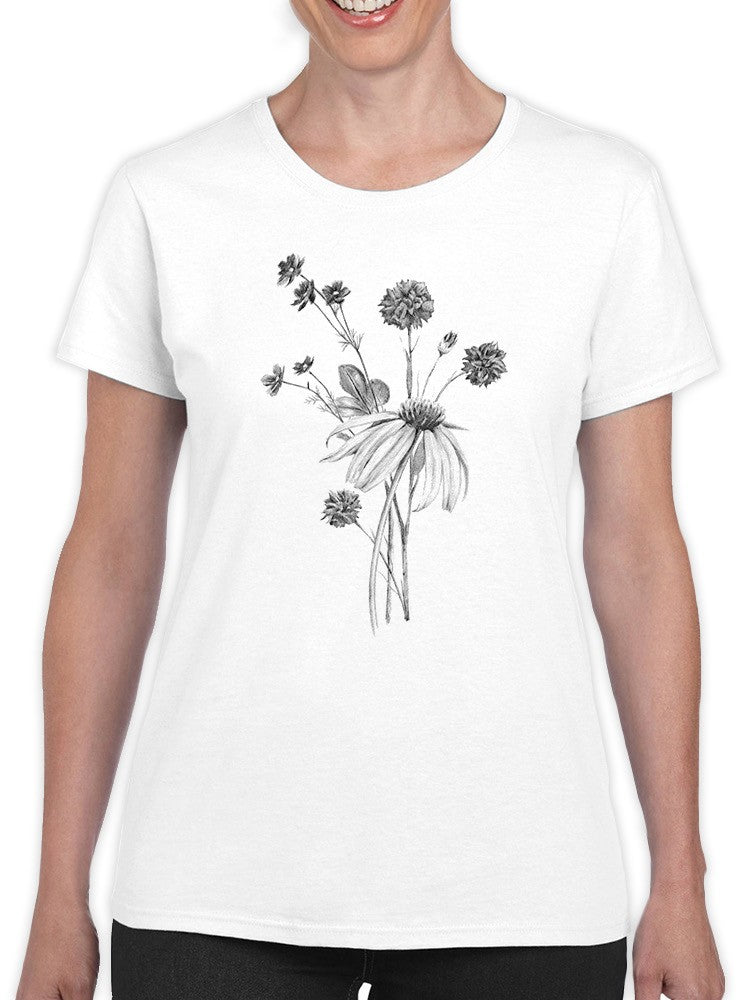 Garden Cluster Ii. T-shirt -Annie Warren Designs