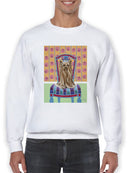 Crown Princess Yorkie. Sweatshirt -Carolee Vitaletti Designs