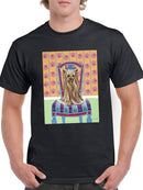 Crown Princess Yorkie. T-shirt -Carolee Vitaletti Designs