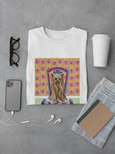 Crown Princess Yorkie. T-shirt -Carolee Vitaletti Designs