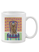 Crown Princess Yorkie. Mug -Carolee Vitaletti Designs
