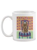 Crown Princess Yorkie. Mug -Carolee Vitaletti Designs