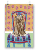 Crown Princess Yorkie. Wall Art -Carolee Vitaletti Designs