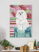 Della Rose Maltese Wall Art -Carolee Vitaletti Designs