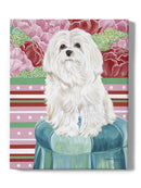 Della Rose Maltese Wall Art -Carolee Vitaletti Designs