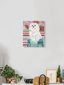 Della Rose Maltese Wall Art -Carolee Vitaletti Designs