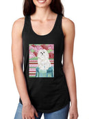 Della Rose Maltese T-shirt -Carolee Vitaletti Designs