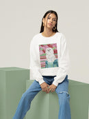 Della Rose Maltese Sweatshirt -Carolee Vitaletti Designs