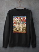 Golden Boy Retriever Sweatshirt -Carolee Vitaletti Designs