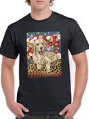 Golden Boy Retriever T-shirt -Carolee Vitaletti Designs