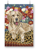 Golden Boy Retriever Wall Art -Carolee Vitaletti Designs