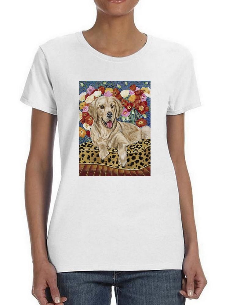 Golden Boy Retriever T-shirt -Carolee Vitaletti Designs