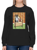 Cookie Boston Sweatshirt -Carolee Vitaletti Designs