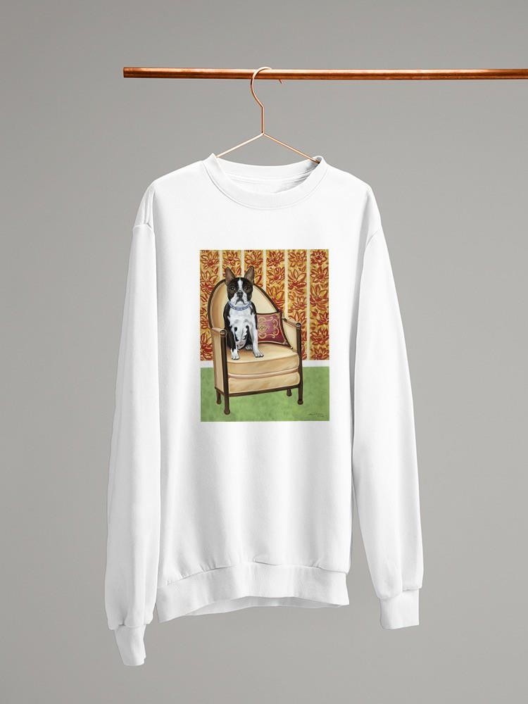 Cookie Boston Sweatshirt -Carolee Vitaletti Designs