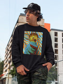 Bird In The Tropics I Sweatshirt -Carolee Vitaletti Designs