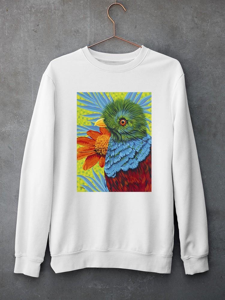 Bird In The Tropics. Ii Sweatshirt -Carolee Vitaletti Designs