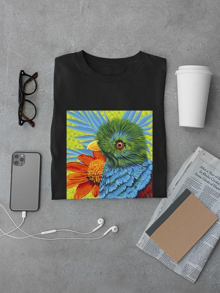 Bird In The Tropics. Ii T-shirt -Carolee Vitaletti Designs