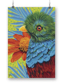 Bird In The Tropics. Ii Wall Art -Carolee Vitaletti Designs