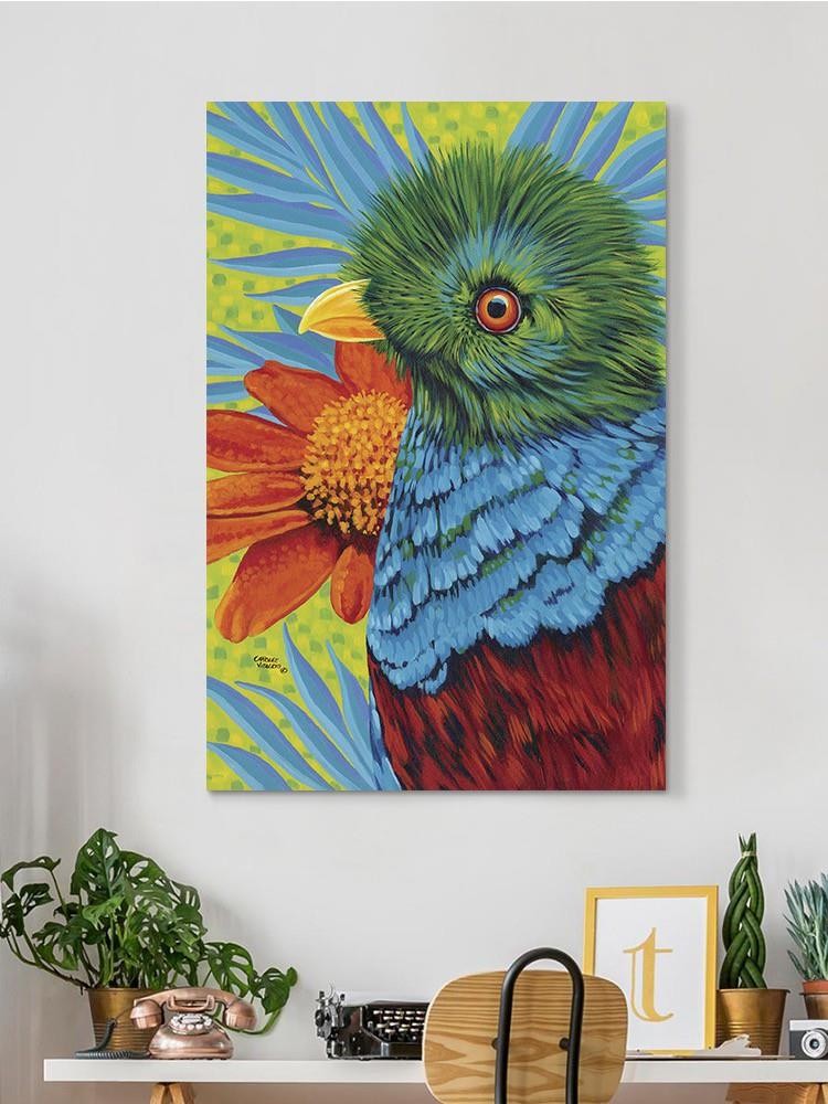 Bird In The Tropics. Ii Wall Art -Carolee Vitaletti Designs