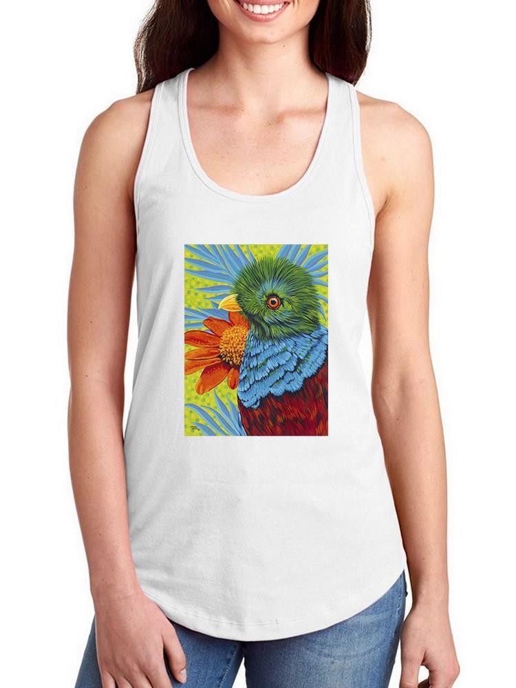 Bird In The Tropics. Ii T-shirt -Carolee Vitaletti Designs