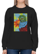 Bird In The Tropics. Ii Sweatshirt -Carolee Vitaletti Designs